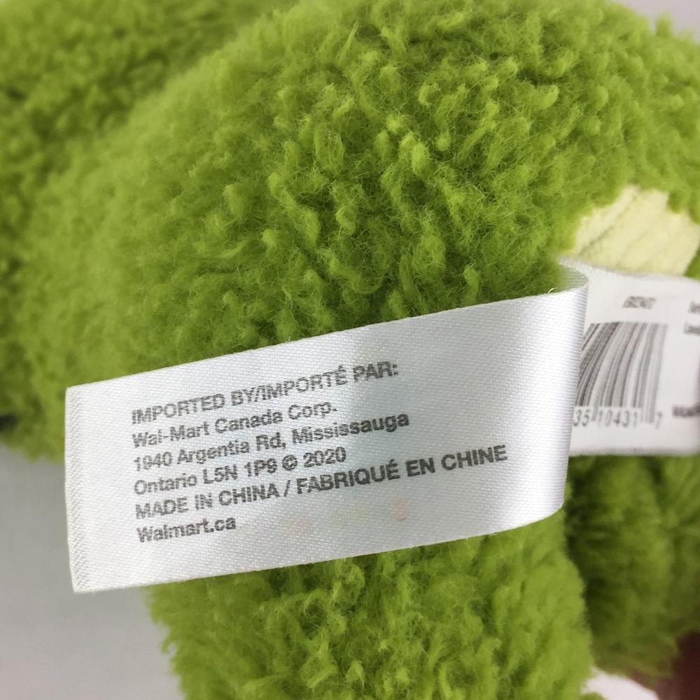 Kid Connection Plush Green Triceratops 8" Blue Glitter Eyes Walmart Dinosaur - Picture 7 of 7